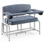 Winco XXL Bariatric Extra-Wide Blood Drawing Chair - Padded