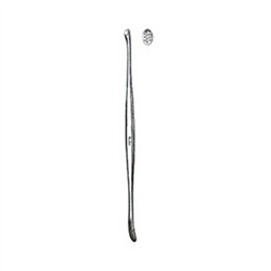 Miltex Dissector, Style No. 2, Double End, Wax Packer & 6mm Blunt Dissector, Slightly Curved - 7-3/4"