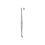 Miltex Dissector, Style No. 3, Double End, Wax Packer & 6mm Blunt Dissector, Fully Curved - 7-1/2"
