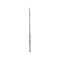 Miltex Dissector, Style No. 4, Single End, Light Pattern, 3mm Blunt Dissector, Slightly Curved - 8-3/4"