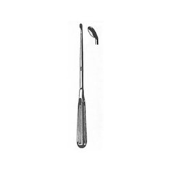 Miltex Ruptured Disc Curette, Angled Down - 10"