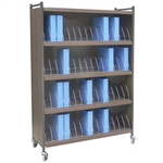 Omnimed Extra Wide Cabinet Style Chart Rack (Wired Dividers)