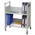 Omnimed Library/Cubbie Rolling Book Cart