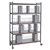 Omnimed Wide Open Style Chart Rack (Wired Dividers) - Capacity 48