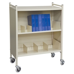 Omnimed Versa Cabinet Style Chart Racks - 2 Shelfs