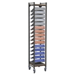 Omnimed Horizontal Open Style Chart Rack - 19" Height Extension