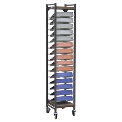 Omnimed Horizontal Open Style Chart Rack - 19" Height Extension