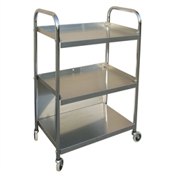 Omnimed Mobile Stainless Steel Supply Cart