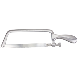 Miltex 13.75" Charriere Bone Saw with One 12mm Blade and One 18mm Wide Stainless Steel Blades