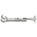 Miltex Lowman 8.5" Bone Holding Clamp - 1 x 2 Prong Jaws 1-3/8" Wide