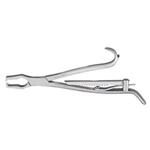 Miltex 6.75" Kern Bone Holding Forceps - Pediatric Size with Ratchet