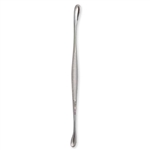 Miltex Double End Curette, Oval Cup 8 x 14mm & Round Cup 10mm Dia 6-1/2"