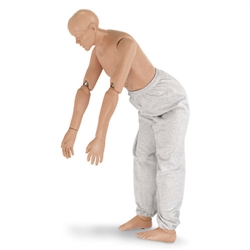 Nasco Simulaids Manikin, Flexible Rescue Randy with Zinc Plated Steel Frame