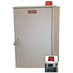 Harloff Heavy Duty Narcotics Cabinet with Audio and Visual Alarm, Double Lock - 26" H x 16" W x 8" D