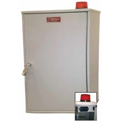 Harloff Heavy Duty Narcotics Cabinet with Audio and Visual Alarm, Double Lock - 26" H x 16" W x 8" D