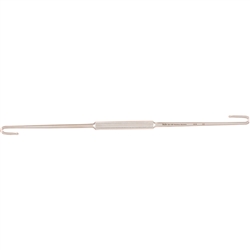 Miltex Barr Crypt Hook, 10", Short & Long Hook Ends