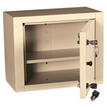 Harloff Standard Line Narcotics Cabinet, Medium, Single Door and Double Lock