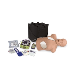 Nasco Simulaids CPR Brad Manikin with ZOLL AED Trainer Package