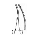 Miltex Renal Pedicle Clamp, Curved - 9"