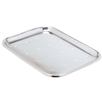 Miltex Mayo Tray, Size 13, Perforated, 14" x 10" x 5/8"
