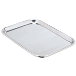Miltex Mayo Tray, Size 19, Non-Perforated, 19-11/64" x 12-23/32" x 33/64"