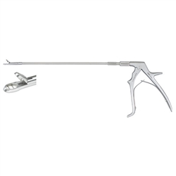 Miltex Eppendorfer-Krause Uterine Biopsy Forceps 8.5" Shaft - 4.3mm x 6.5mm Bite - Rotating Shaft