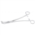 Miltex Forceps, 8-1/4", 21cm, Curved, Flared Shanks