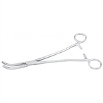 Miltex Forceps, 8-1/4", 21cm, Curved, Flared Shanks