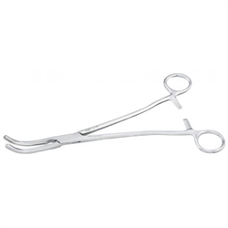 Miltex Forceps, 8-1/4", 21cm, Curved, Flared Shanks