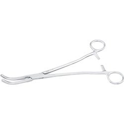 Miltex Forceps, 9-1/2", 24.1cm, Curved, Flared Shanks