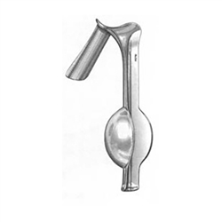 Miltex Auvard Weighted Vaginal Speculum 9", Blade at Acute angle (45 degrees)