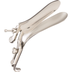 Miltex Vaginal Specula, 1-3/8" x 4" Medium, Wide Angle Blades, Open Side