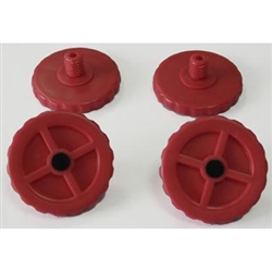 Ohaus 30301950 4 Red Adjustable Foot, Spare Parts, STX SPX