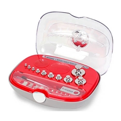 Ohaus 200g-1mg Analytical Precision Ultra Class Weight Set with NVLAP Accredited Cert.