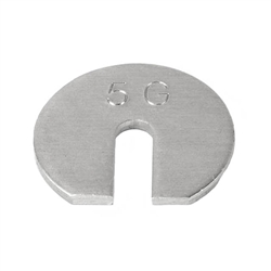 Ohaus 30390757 5g Slotted Weight Metric with Class 7