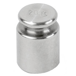 Ohaus 20g Class 7 Economical Stainless Steel Cylindrical Weight