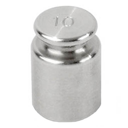 Ohaus 10g Class 7 Economical Stainless Steel Cylindrical Weight
