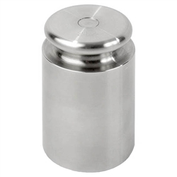 Ohaus 2000g Class 7 Economical Stainless Steel Cylindrical Weight, Traceable Certificate