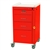 Harloff Emergency Cart, Four Drawers Short Cabinet with Breakaway Lock