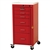 Harloff Emergency Cart, Six Drawer with Breakaway Lock