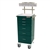 Harloff Mini Line Anesthesia Cart, Tall Cabinet, Six Drawers, Basic Electronic Pushbutton Lock with Key Lock