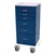 Harloff 3256K, Mini Line Anesthesia Cart, Six Drawers with Key Lock, Standard Package