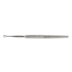 Miltex Dermal Curette, Size 1, Oval Narrow Handles - 5-1/2"