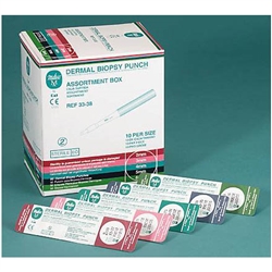 Miltex Assorted Biopsy Punch, 50/bx