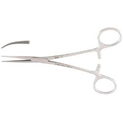 Miltex Coller Forceps, Curved - 6-1/4"
