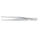 Miltex Tissue Forceps, 5", 1x2 Teeth, Delicate, Fluted Handles