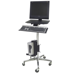 Omnimed ERGO Computer Transport Stand