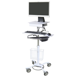 Omnimed All-In-One Mobile EMS Computer Stand