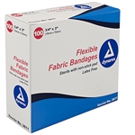Adhesive Fabric Bandages, Knuckle  1.5" x 3", Sterile-24/100/Cs