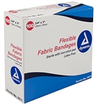 Adhesive Fabric Bandages, Wing  3" x 3", 4  Sterile-24/50/Cs